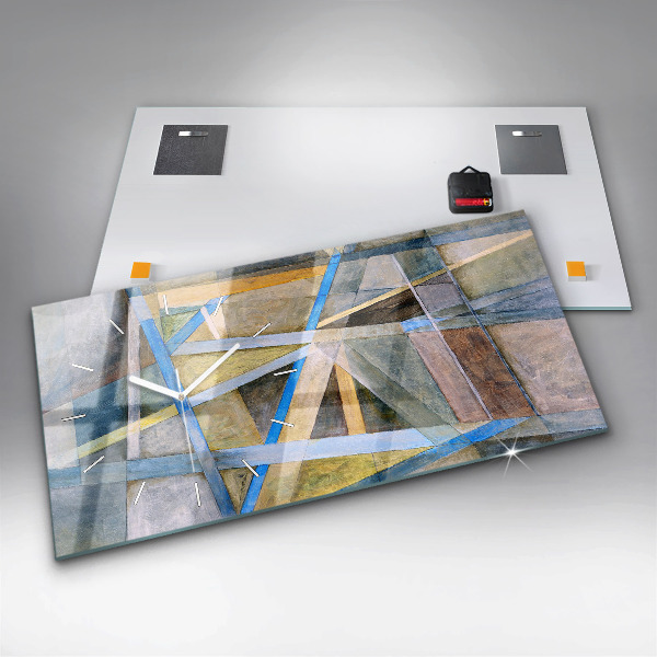 Horizontálne hodiny Impresionistická maľba