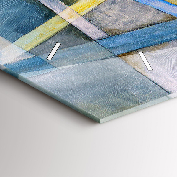 Horizontálne hodiny Impresionistická maľba