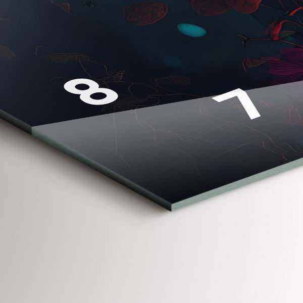 Horizontálne hodiny Lesné a magické huby