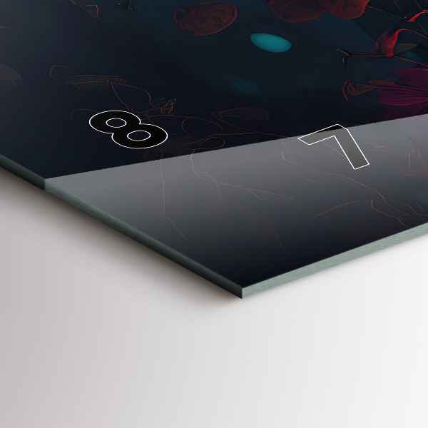 Horizontálne hodiny Lesné a magické huby