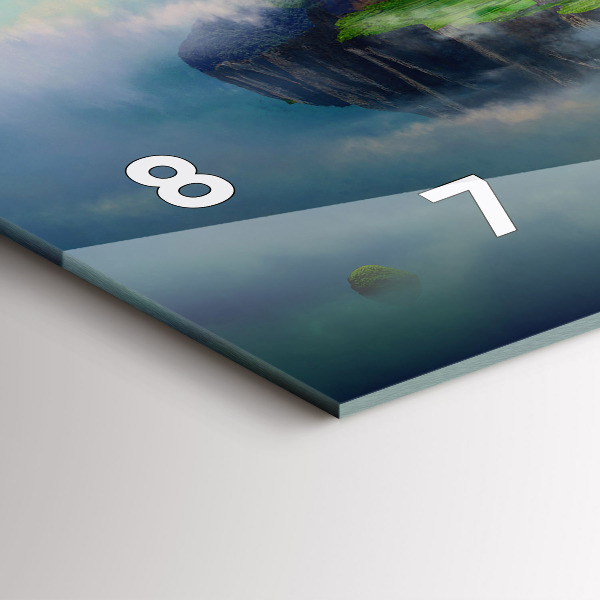 Horizontálne hodiny Fantazijné scény v čínskom štýle