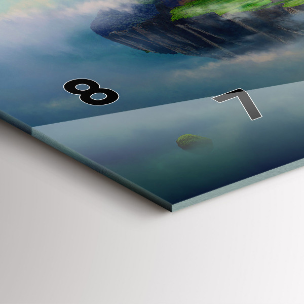 Horizontálne hodiny Fantazijné scény v čínskom štýle