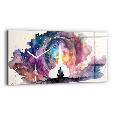 Horizontálne hodiny Meditačný životný štýl