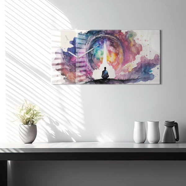 Horizontálne hodiny Meditačný životný štýl