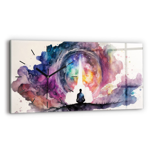 Horizontálne hodiny Meditačný životný štýl