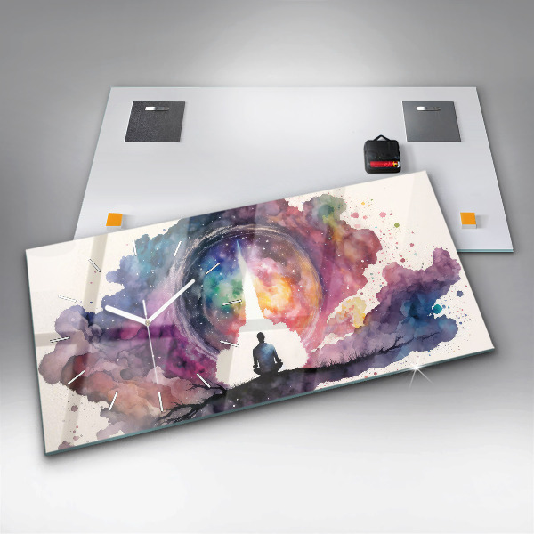 Horizontálne hodiny Meditačný životný štýl