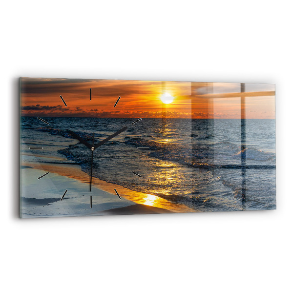 Horizontálne hodiny Władysławowo Baltské more