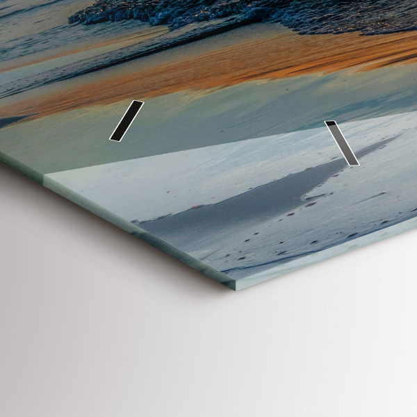 Horizontálne hodiny Władysławowo Baltské more