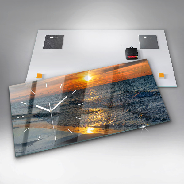 Horizontálne hodiny Władysławowo Baltské more