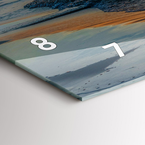 Horizontálne hodiny Władysławowo Baltské more