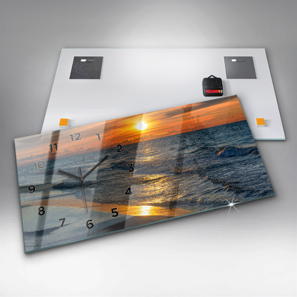 Horizontálne hodiny Władysławowo Baltské more