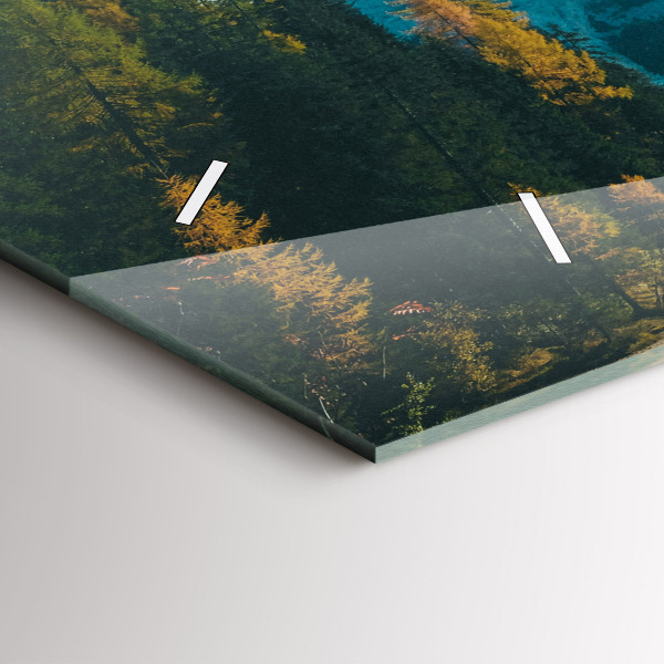 Horizontálne hodiny Hora a rieka v Poľsku