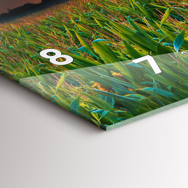 Horizontálne hodiny Slnečnice na lúke