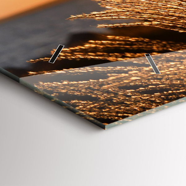 Horizontálne hodiny Pšenica v Zlatej hodine