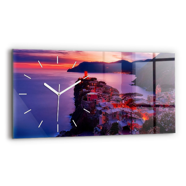 Horizontálne hodiny Nápis spomienok