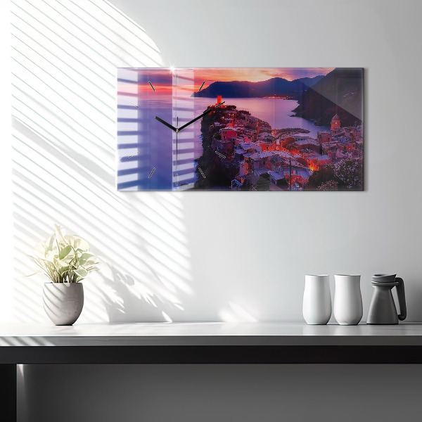 Horizontálne hodiny Nápis spomienok