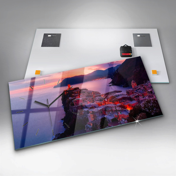 Horizontálne hodiny Nápis spomienok