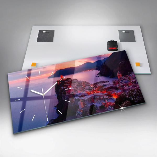 Horizontálne hodiny Nápis spomienok