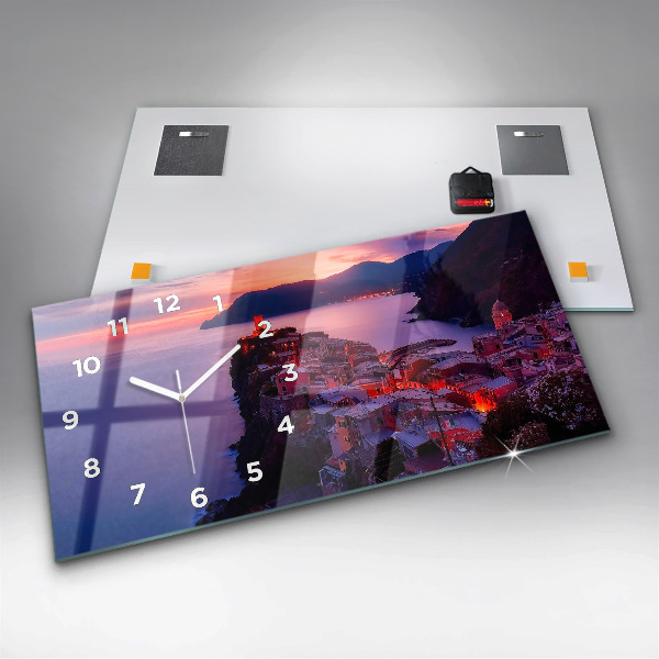 Horizontálne hodiny Nápis spomienok