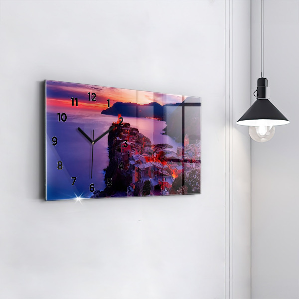 Horizontálne hodiny Nápis spomienok