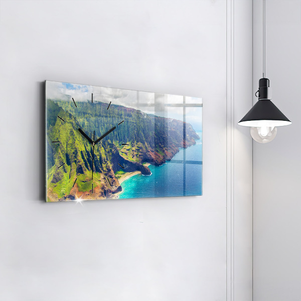 Horizontálne hodiny More na Havaji