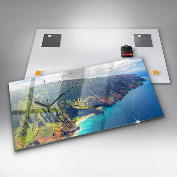 Horizontálne hodiny More na Havaji