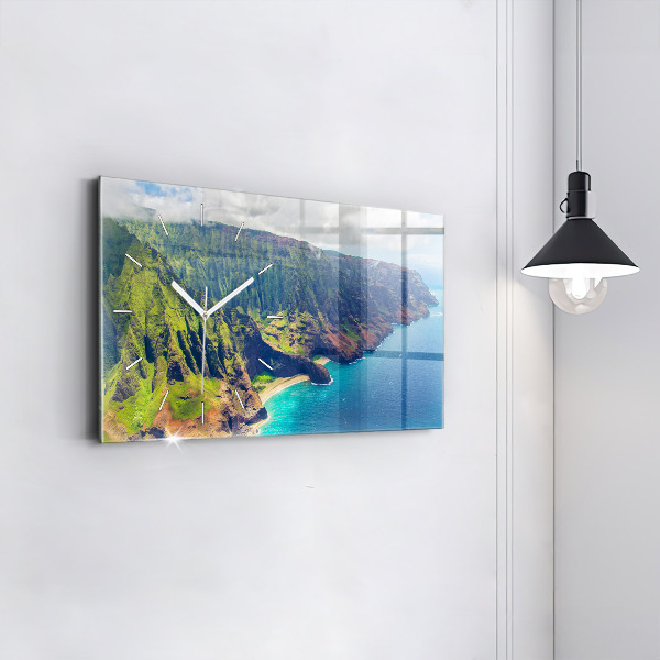 Horizontálne hodiny More na Havaji