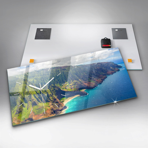 Horizontálne hodiny More na Havaji