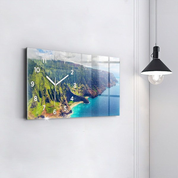 Horizontálne hodiny More na Havaji