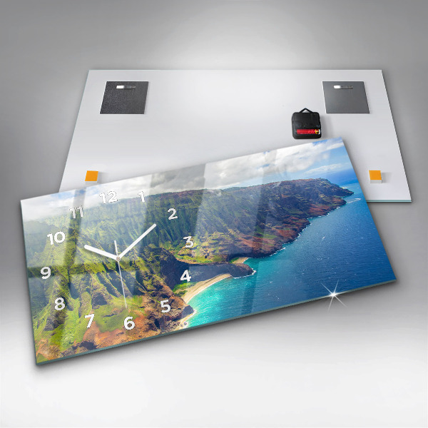 Horizontálne hodiny More na Havaji