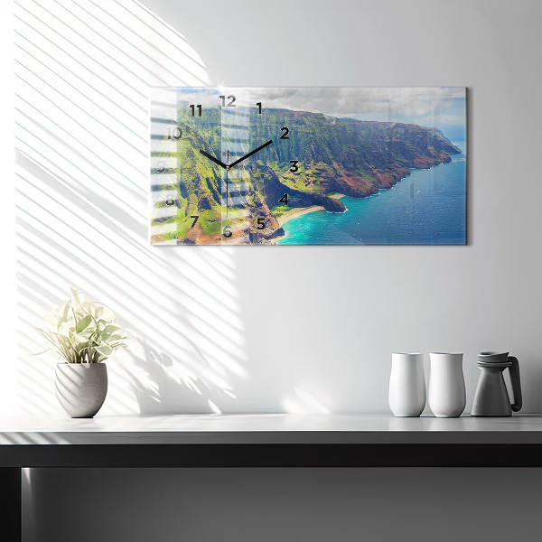 Horizontálne hodiny More na Havaji