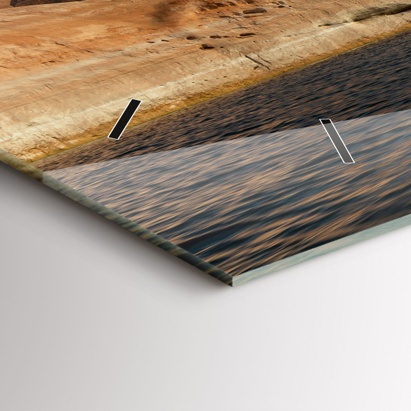 Horizontálne hodiny Osoba vodné lyžovanie