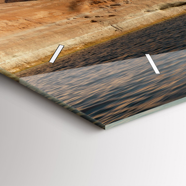 Horizontálne hodiny Osoba vodné lyžovanie