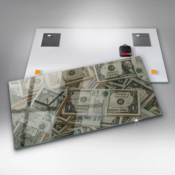 Horizontálne hodiny 1 americký dolár