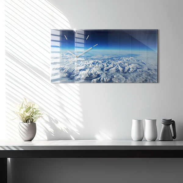 Horizontálne hodiny Rybárska loď v prístave