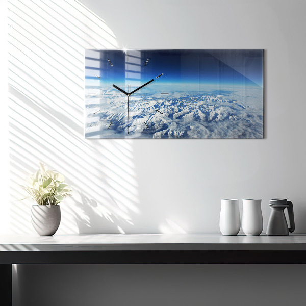 Horizontálne hodiny Rybárska loď v prístave