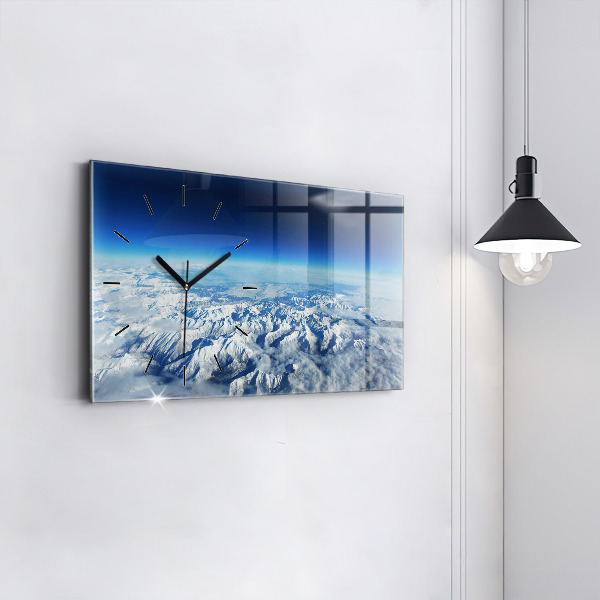 Horizontálne hodiny Rybárska loď v prístave