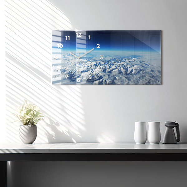 Horizontálne hodiny Rybárska loď v prístave