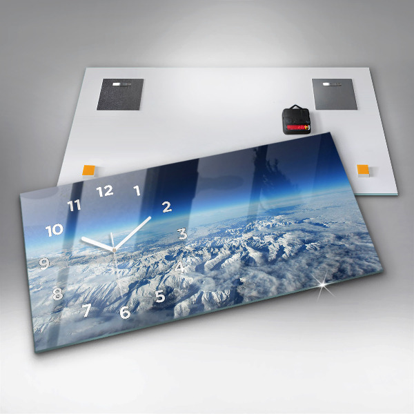 Horizontálne hodiny Rybárska loď v prístave