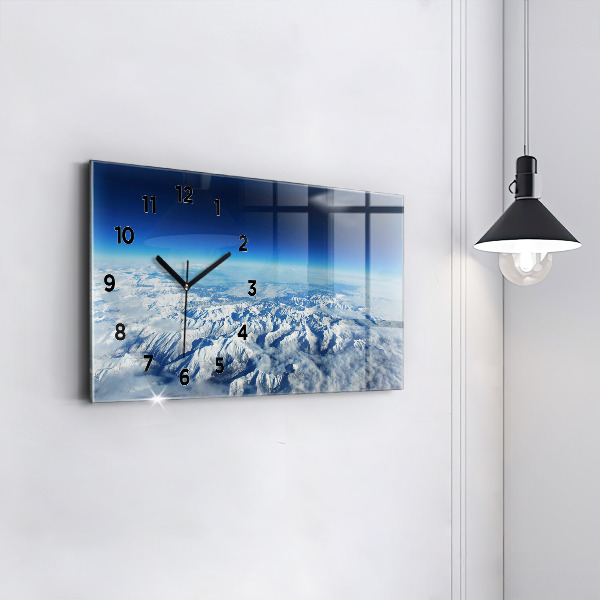 Horizontálne hodiny Rybárska loď v prístave