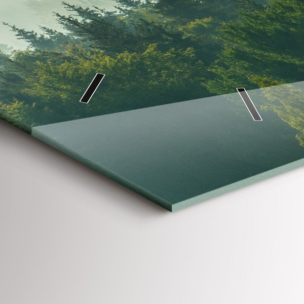 Horizontálne hodiny Východ slnka v Beskydách