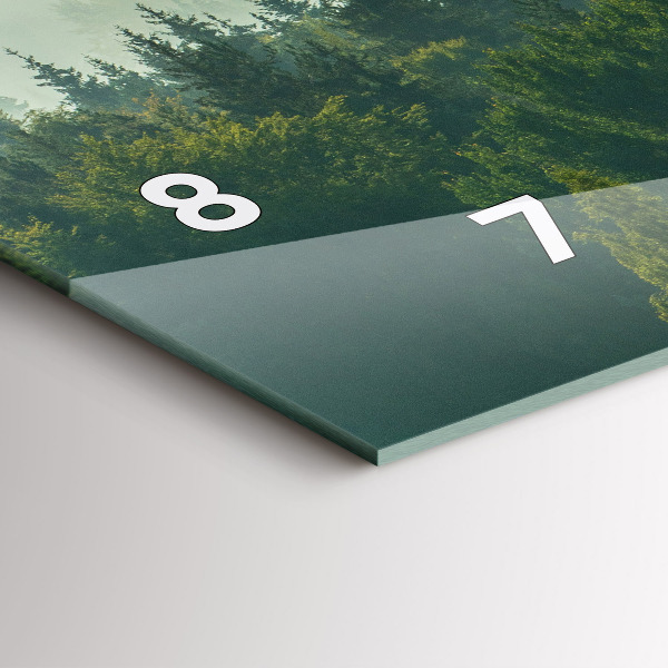 Horizontálne hodiny Východ slnka v Beskydách