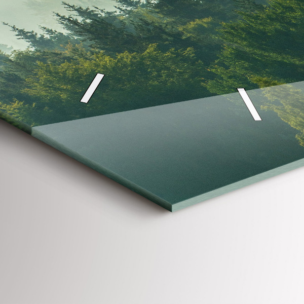 Horizontálne hodiny Východ slnka v Beskydách