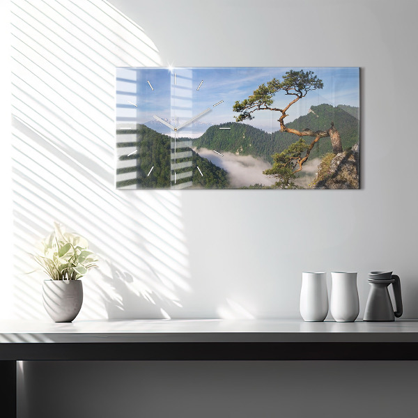 Horizontálne hodiny Sokolica Wierch v Pieninách