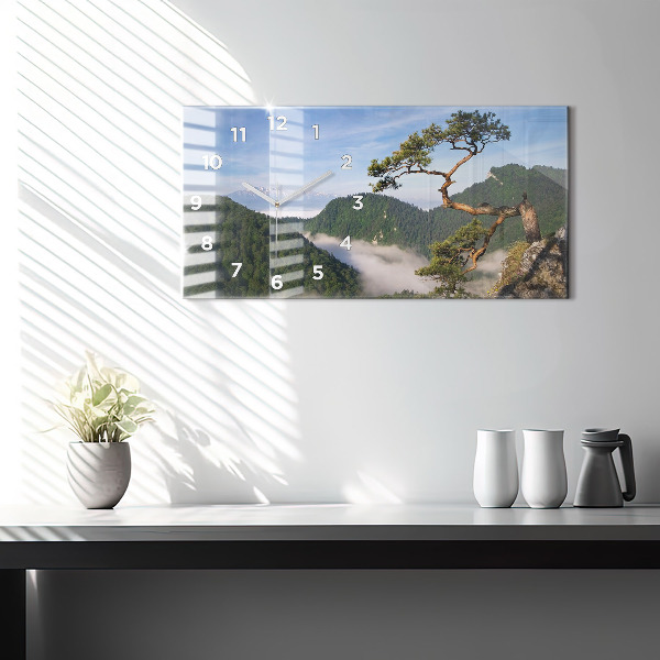 Horizontálne hodiny Sokolica Wierch v Pieninách