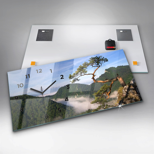 Horizontálne hodiny Sokolica Wierch v Pieninách