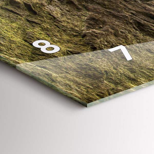 Horizontálne hodiny Skalné mesto v Českej republike