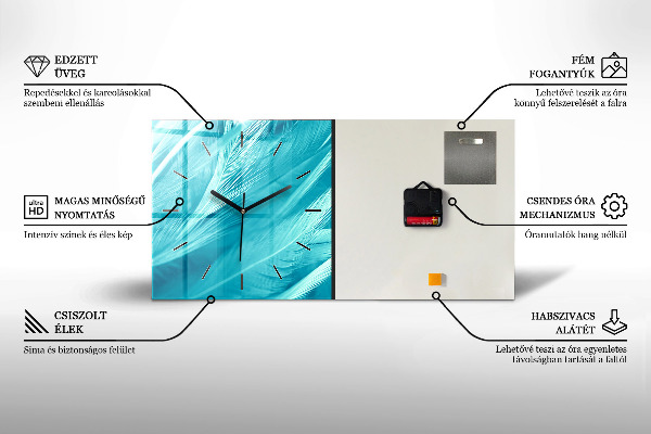Horizontálne hodiny Alster v Hamburgu