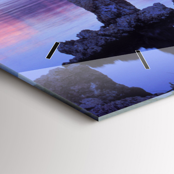 Horizontálne hodiny Kalifornské jazero