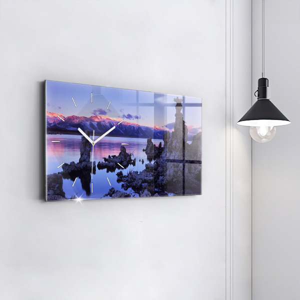 Horizontálne hodiny Kalifornské jazero